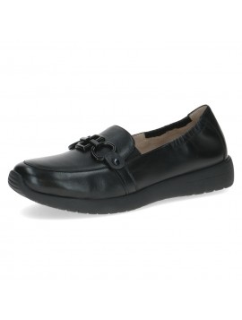 Mocassins noirs cuir CAPRICE