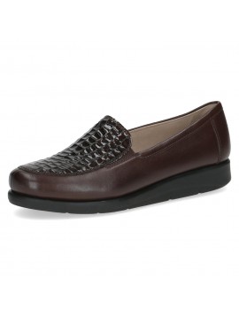 Mocassins marron semi-croco CAPRICE