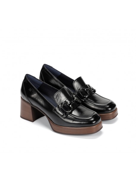 Mocassins noirs à mors DORKING