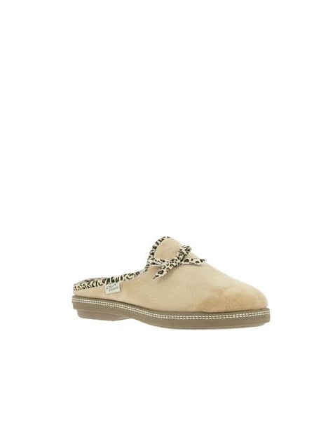 Pantoufles beiges LA MAISON DE L’ESPADRILLE