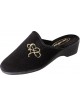 Chaussons à talons noirs SEMELFLEX
