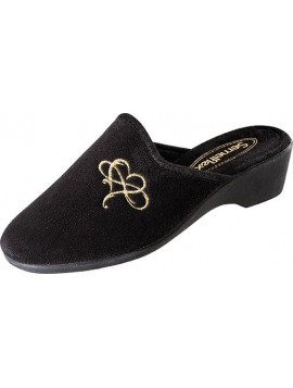 Chaussons à talons noirs SEMELFLEX