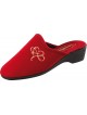 Chaussons à talons rouge SEMELFLEX