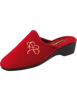 Chaussons à talons rouge SEMELFLEX