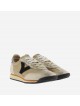 Sneakers Femme beige noir Vintage VICTORIA