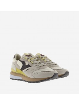 Sneakers femme VICTORIA beige jaune marron