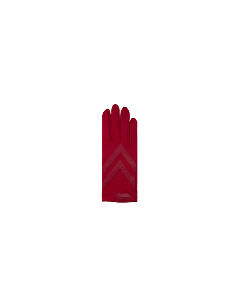 Gants tactiles isotoner rouges