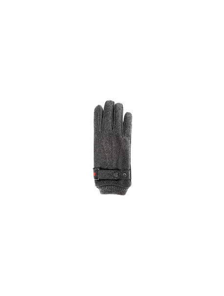 Gants gros tactiles tissu lainé Isotoner