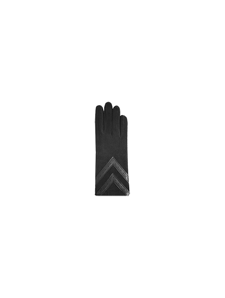 Gants tactiles polaires isotoner noirs