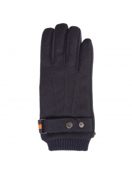 Gants tactiles tissu lainé bouton pression istoner