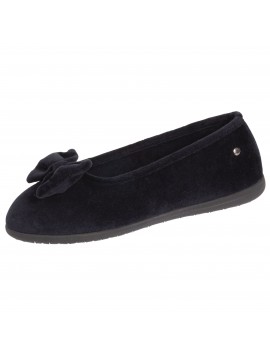 Chaussons ballerines bleu marine ISOTONER