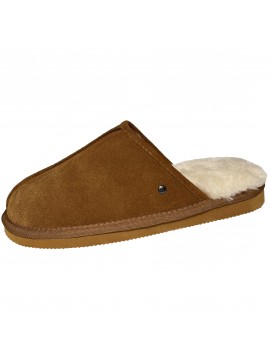 Pantoufles camel fourrées ISOTONER