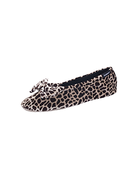 Chaussons ballerines léopard ISOTONER