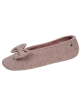 Chaussons ballerines beiges ISOTONER