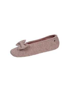 Chaussons ballerines beiges ISOTONER