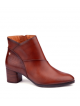 Bottines à talons cuir marron PIKOLINOS
