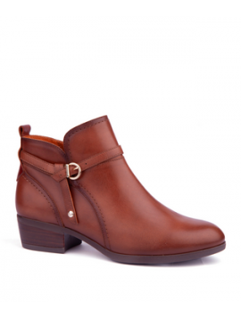 Bottines à talons marrons PIKOLINOS