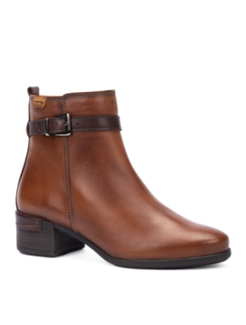Bottines mi-hautes avec boucle marron PIKOLINOS