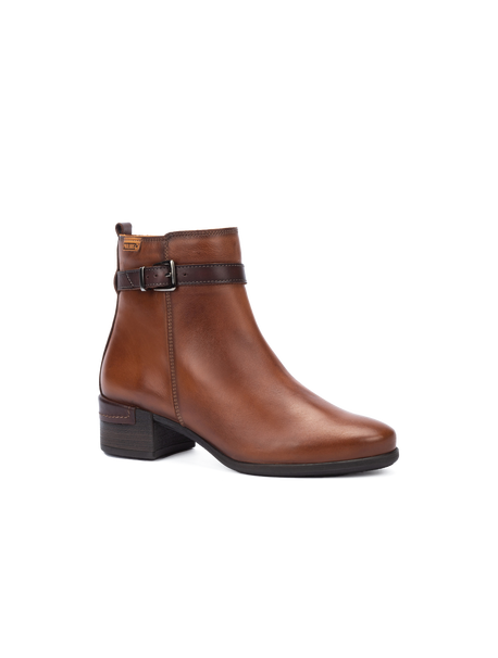 Bottines mi-hautes avec boucle marron PIKOLINOS