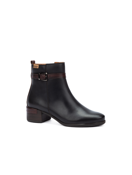 Bottines mi-hautes avec boucle noire PIKOLINOS