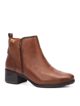 Bottines pour femme mi-hautes Malaga marrons PIKOLINOS