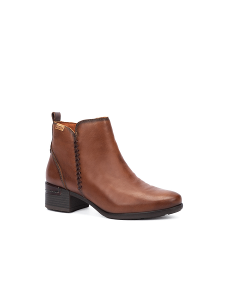 Bottines pour femme mi-hautes Malaga marrons PIKOLINOS