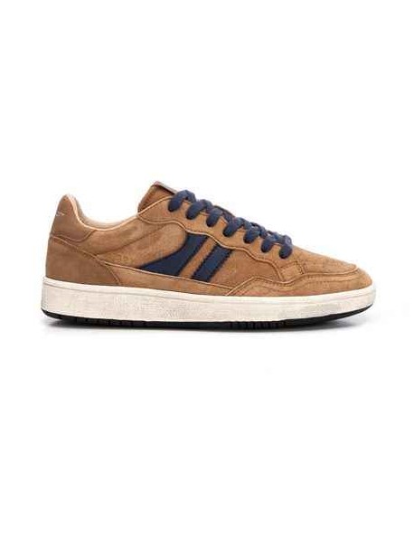Baskets cuir Teddy Smith homme marron