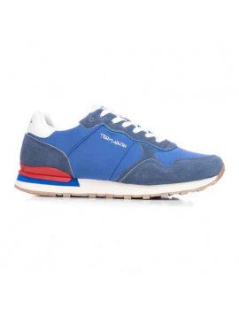 Baskets basses bleues homme Teddy Smith