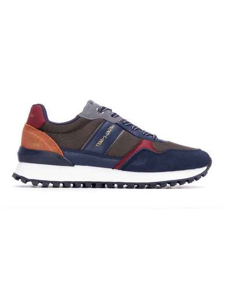 Baskets basses bleues Teddy Smith