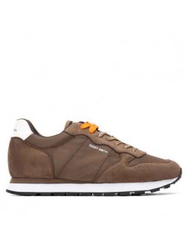 Baskets basses homme Teddy Smith marron