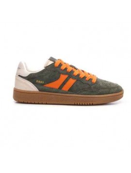 Baskets vertes et orange Teddy Smith homme