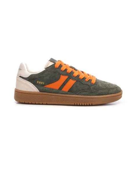 Baskets vertes et orange Teddy Smith homme