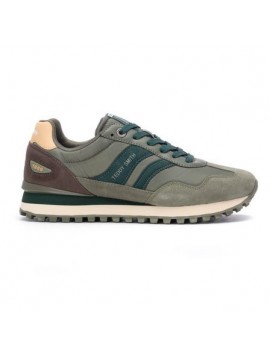 Sneakers homme kaki Teddy Smith
