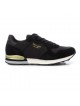 Sneakers homme retro noires Teddy Smith