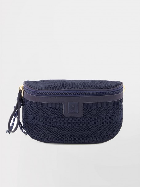 Banane, TBS, unisexe, accessoire, toile, modèle jazaban, bleue marine (Miclaure)