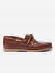 Mocassin, TBS, homme, cuir, modèle phenis, camel, lacet (Miclaure)