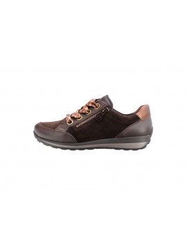 ARA Osaka – Baskets femme marron et rose poudré