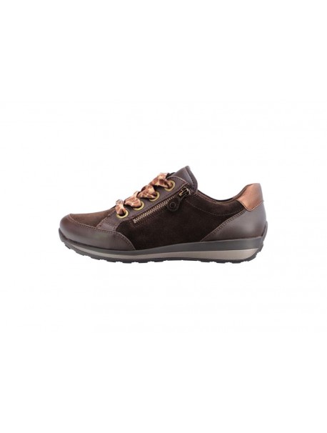 ARA Osaka – Baskets femme marron et rose poudré