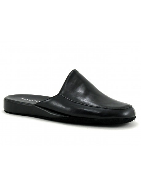 Semelflex Bey – Mules homme noires