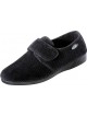 Semelflex Jason 2 – Chaussons homme à scratch noirs