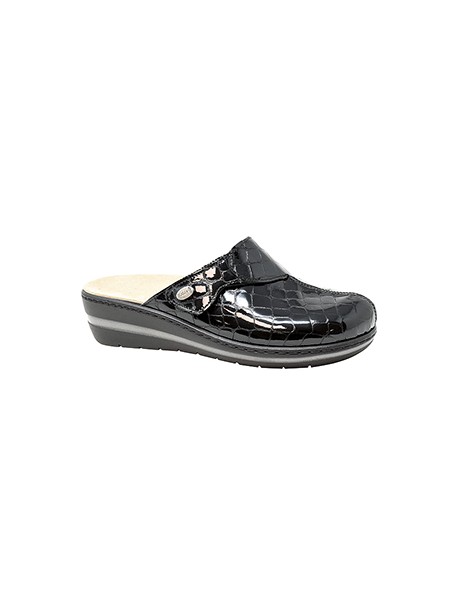 Semelflex Venise 2 – Mules compensées femme noires