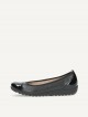 Caprice 9-22103-41 – Ballerines femme noires à bout verni