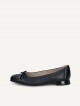 Caprice 9-22104-41 – Ballerines femme noires à nœud