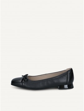 Caprice 9-22104-41 – Ballerines femme noires à nœud