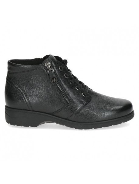 Caprice 9-25152-41 – Bottines femme noires à lacets