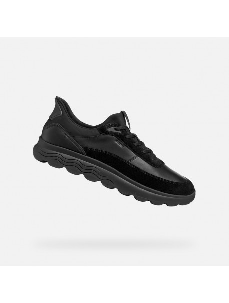 Geox Spherica Plus A – Baskets homme noires