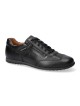 Mephisto Leon – Baskets homme noires en cuir à zip