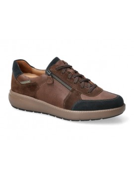 Mephisto Jamy – Baskets homme marron et noires à zip