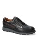 Mephisto Remi – Baskets homme noires en cuir à zip