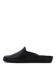 Mules homme Rohde Lekeberg en cuir noir